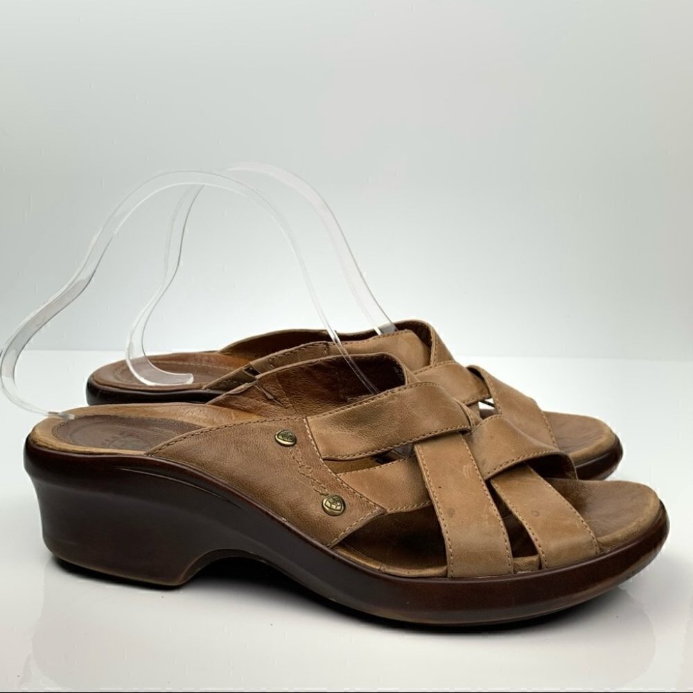Ariat Style 20453 Sandals sz 9 40 Tan leather strappy outdoors walking western